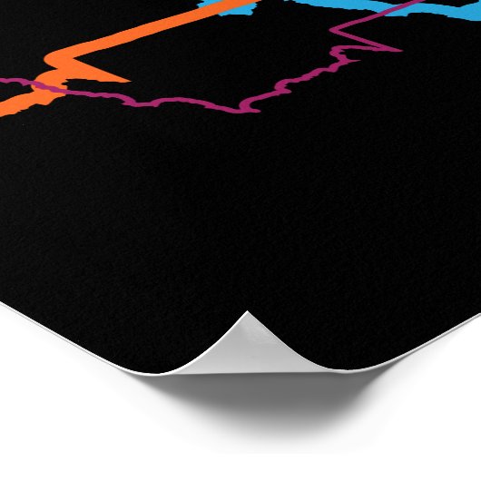 Montana-Stolz Poster (Ecke)