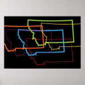 Montana-Stolz Poster (Vorne)