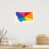 Montana Stolz. Poster (Küche)