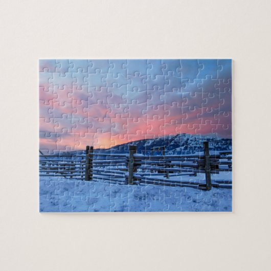 Montana Sunrise Puzzle (Horizontal)