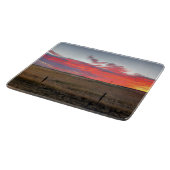 Montana Sunrise Schneidebrett (Ecke)