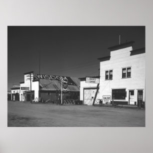 Montana-Tankstellen, 1942 Poster