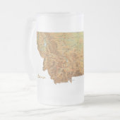 Montana-Tasse Mattglas Bierglas (Vorderseite Links)