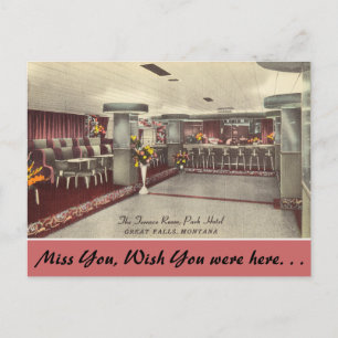 Montana, The Terrace Room, Park Hotel Postkarte