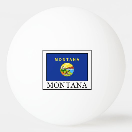 Montana Tischtennisball (Vorderseite)