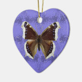 Montana-Trauer-Mantel-Schmetterling Keramikornament (Links)