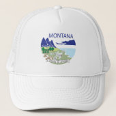 Montana Truckerkappe (Vorderseite)