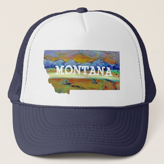 Montana Truckerkappe (Vorderseite)