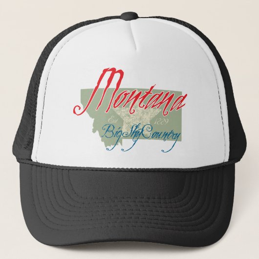 Montana Truckerkappe (Vorderseite)