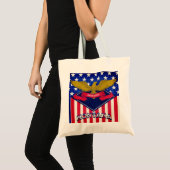 Montana USA Flag Tragetasche (Vorderseite (Produkt))