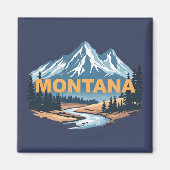 Montana USA Magnet (Vorne)
