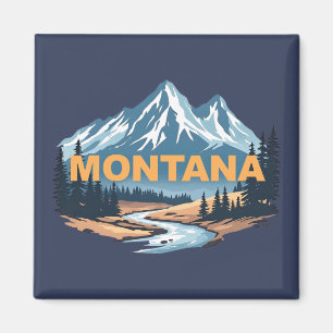 Montana USA Magnet