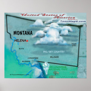 Montana USA Poster