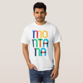 Montana Vintag Retro Pop Art 80er T-Shirt (Vorne ganz)