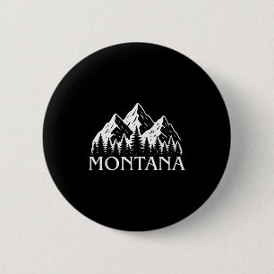 Montana Vintage Berg im Freien Big Sky Country Button