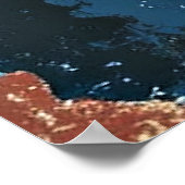 Montana Vintage Travel Poster (Ecke)