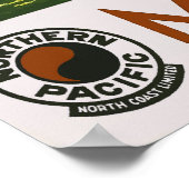 Montana Vintage Travel Poster (Ecke)