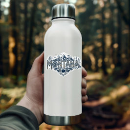 Montana Vinyl Sticker | Big Sky Country Mountain