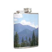 Montana Wald und Gebirge Landschaftliche Aussicht Flachmann (Rechts)