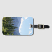 Montana Wald und Gebirge Landschaftliche Aussicht Gepäckanhänger (Vorderseite (Horizontal))
