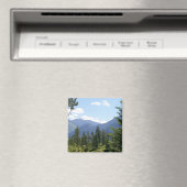 Montana Wald und Gebirge Landschaftliche Aussicht Magnet (In Situ (Geschirrspüler))