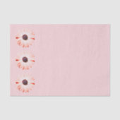 Montana-Wildblumen in rosa Gewebepapier Seidenpapier (Vorderseite)