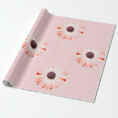 Montana-Wildblumen in rosa Wrapping Paper Geschenkpapier (Ungerollt)