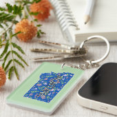 Montana-Wildblumen Schlüsselanhänger (Vorderseite rechts)