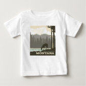 Montana | Willkommen im Big Sky Country Baby T-shirt (Vorderseite)