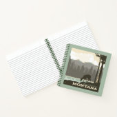 Montana | Willkommen im Big Sky Country Notizblock (Innenseite)