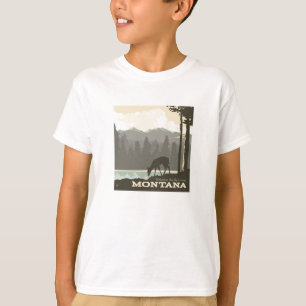Montana   Willkommen im Big Sky Country T-Shirt
