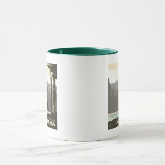Montana | Willkommen im Big Sky Country Tasse (Zentrum)