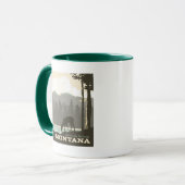 Montana | Willkommen im Big Sky Country Tasse (Vorderseite Links)
