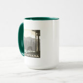Montana | Willkommen im Big Sky Country Tasse (Vorderseite Links)