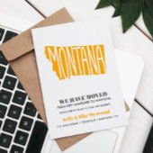 MONTANA Wir haben neue Adresse Neue Zuhause Postka Postkarte