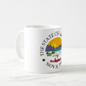 Montana-Zeichen Kaffeetasse (Vorderseite Links)