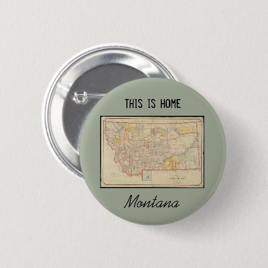 Montana-Zuhause Button (Vorne & Hinten)