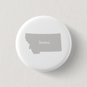Montana-Zuhause-Silhouette-Staatskarte Button