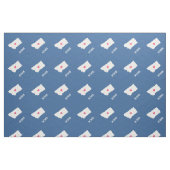 Montana Zuhause Staat Liebe mit optionalem Herzen Stoff (Fat Quarter (45,7 x 55,9 cm))