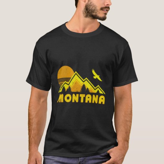 Montana Zuhause T-Shirt (Vorderseite)