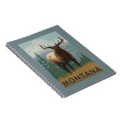 MontanaElk Scene Notizblock (Rechte Seite)