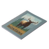 MontanaElk Scene Notizblock (Linke Seite)