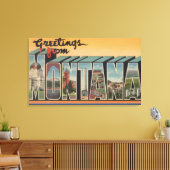 MontanaGroße BuchstabenszenenMontana Leinwanddruck (Insitu (Wohnzimmer))