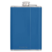 MontanaMoose Vintages Reise-Plakat Flachmann (Rückseite)