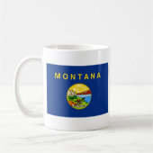 Montanan Flag + Karte Tasse (Links)