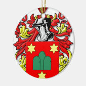 Montanaro Wappen Keramik Ornament (Links)
