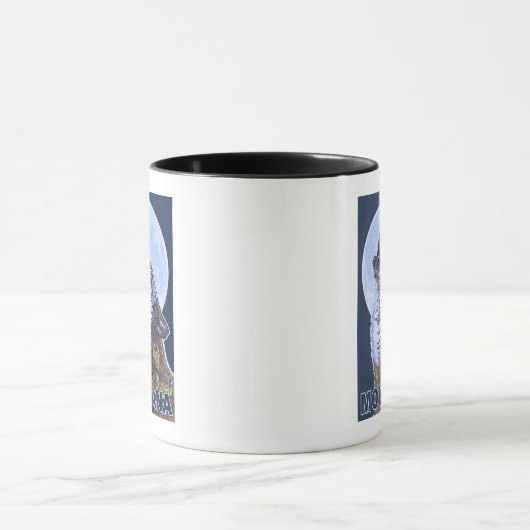 MontanaWolf Howling Tasse (Zentrum)