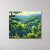 Montane Forest Leinwanddruck (Vorderseite)