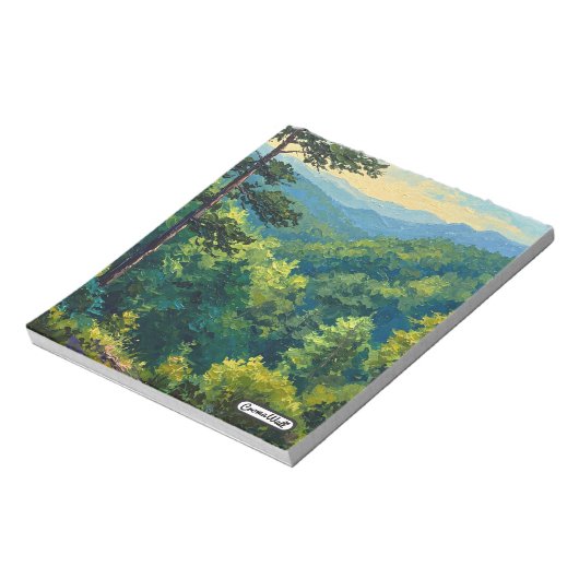 Montane Forest Notizblock (Rotiert)