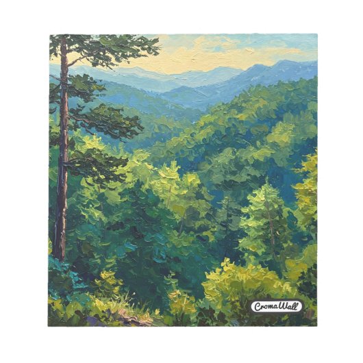 Montane Forest Notizblock (Vorderseite)